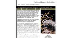 Desktop Screenshot of japaneseembroidery.com.au